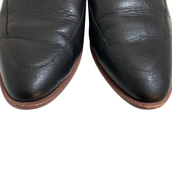 MADEWELL The Frances Leather Slip On Flat Loafer Mules - Picture 4 of 11